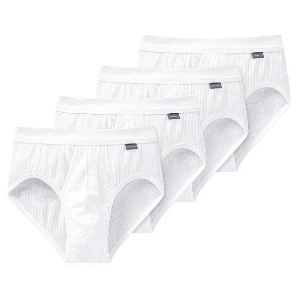 Schiesser  4er Pack Cotton Essentials Authentic - Sportslip 