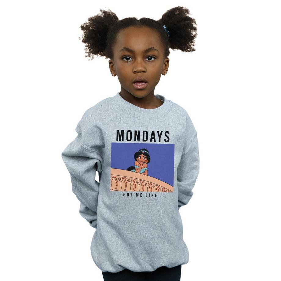 Disney PRINCESS  Mondays Got Me Like Sweatshirt 