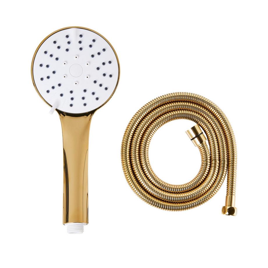 Beliani Kit doccia con soffione e flessibile en ABS (materiale sintetico resistente) Classico CHURUN  