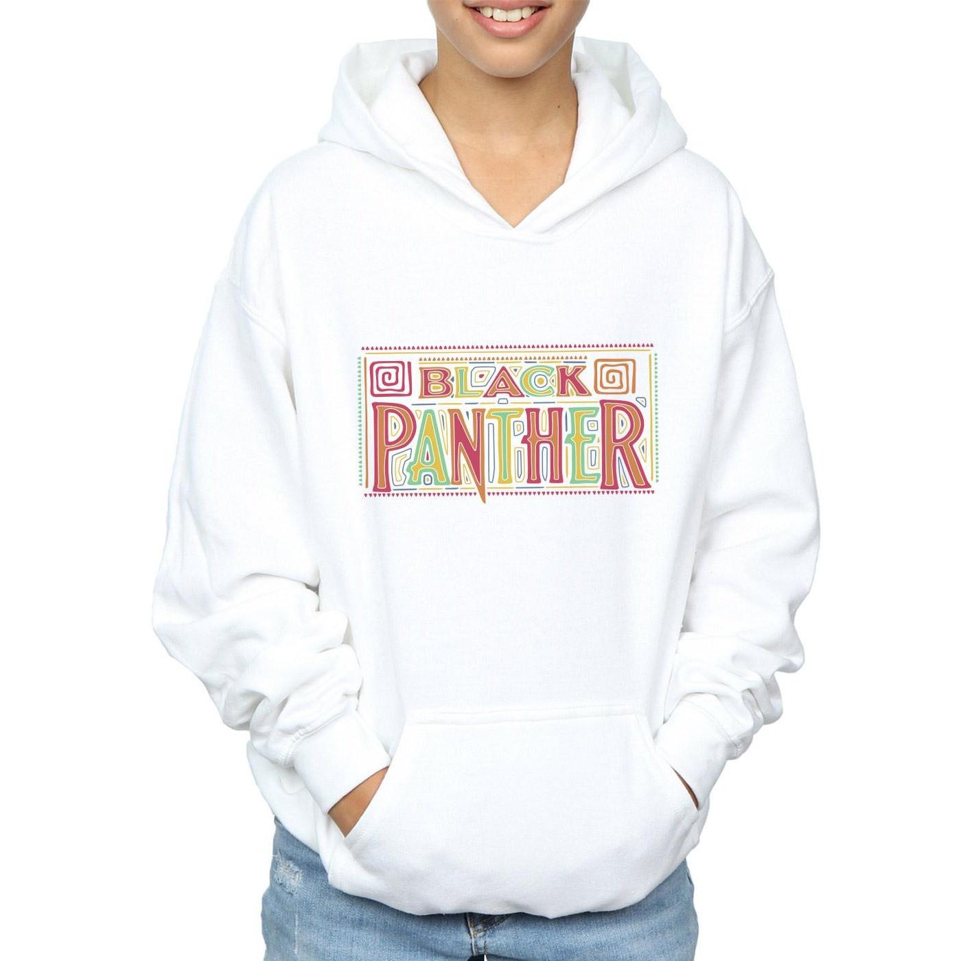 MARVEL  Black Panther Tribal Logo Kapuzenpullover 