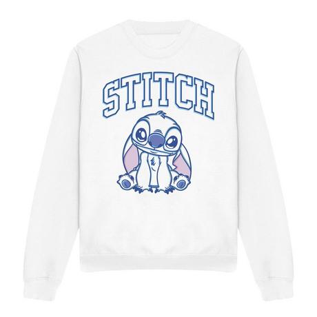 Lilo & Stitch Collegiate Stitch Felpa Girocollo  