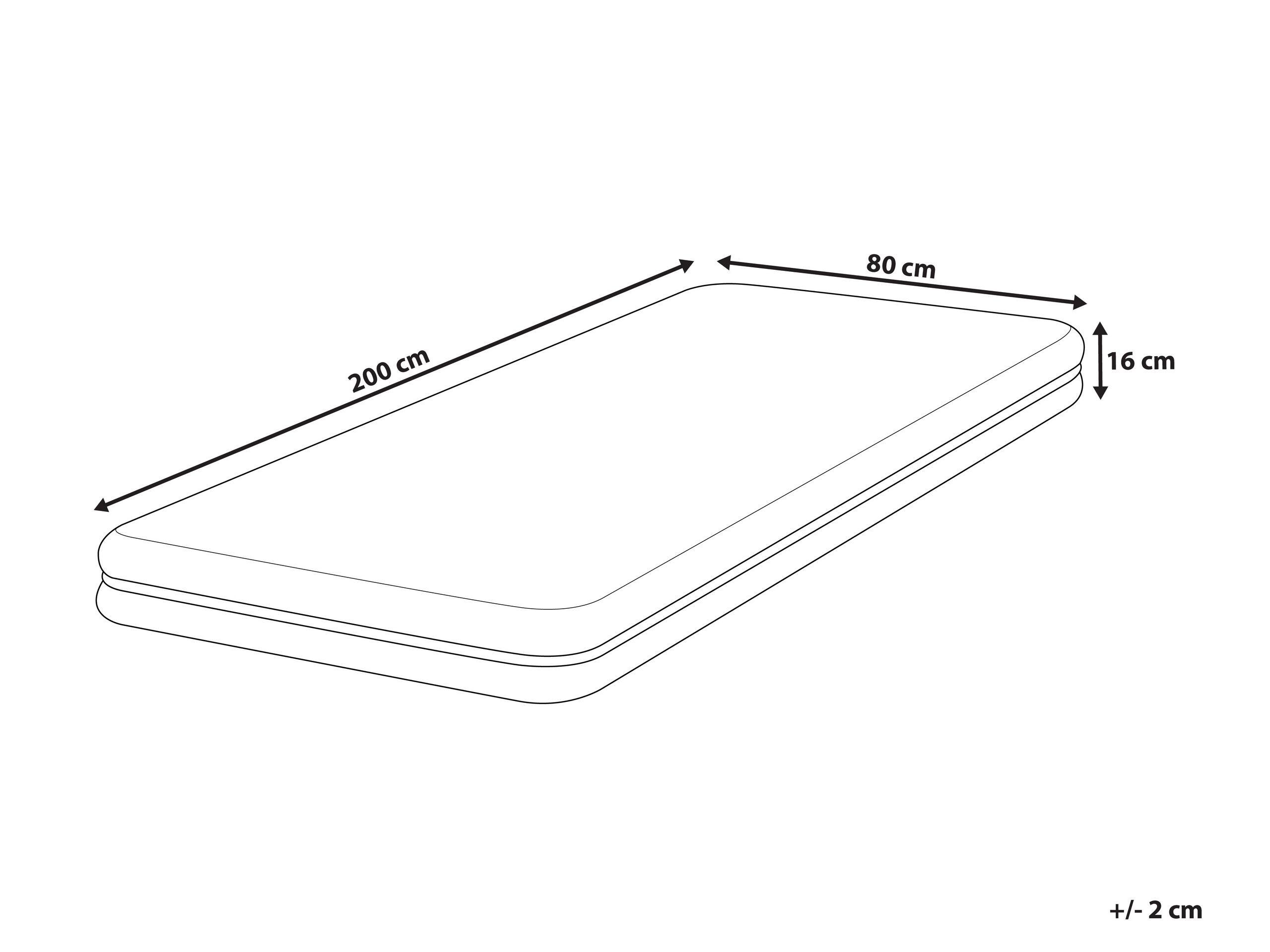 Beliani Matelas en mousse en Mousse de polyuréthane ENCHANT  