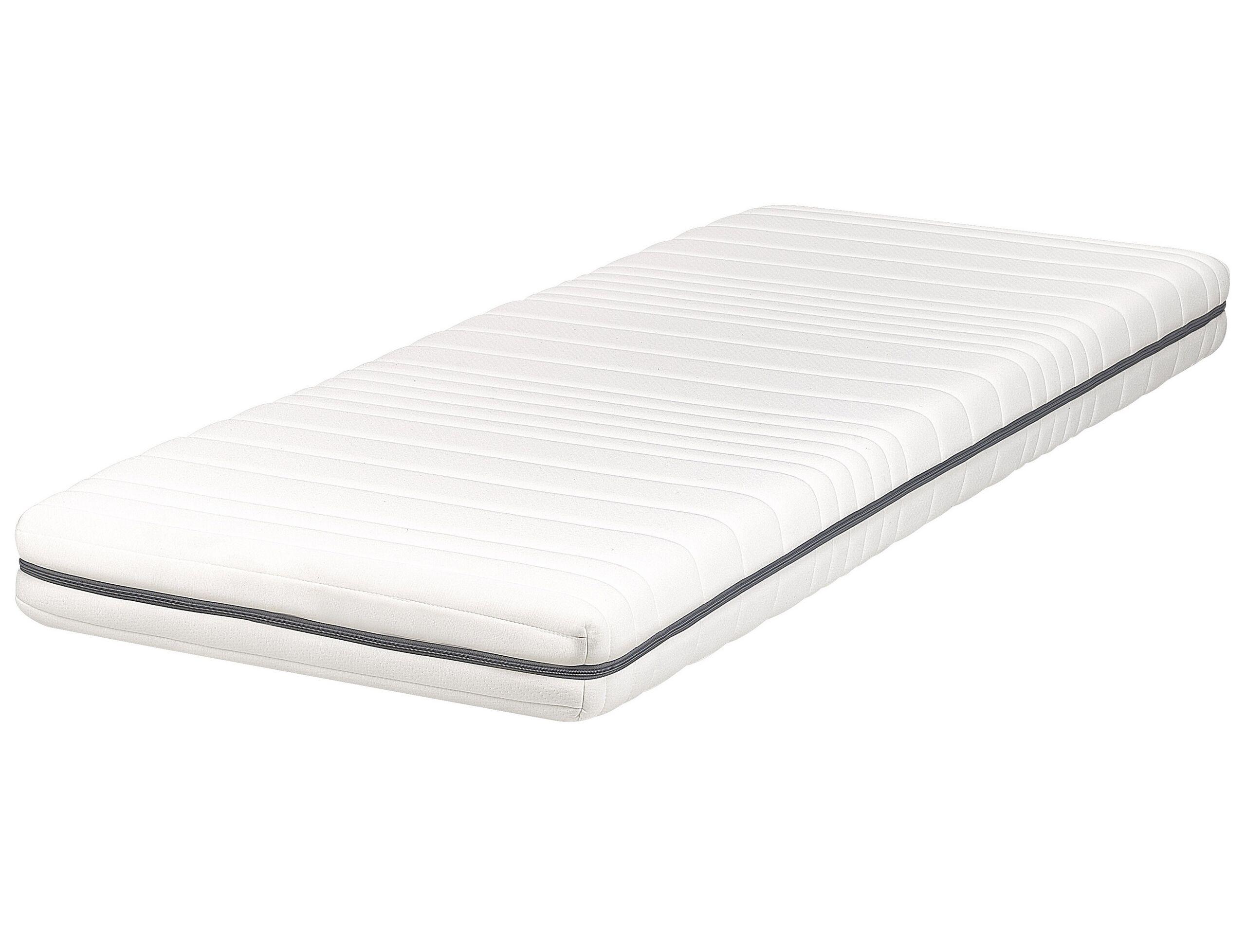 Beliani Matelas en mousse en Polyester ENCHANT Mittelfest (H2)  