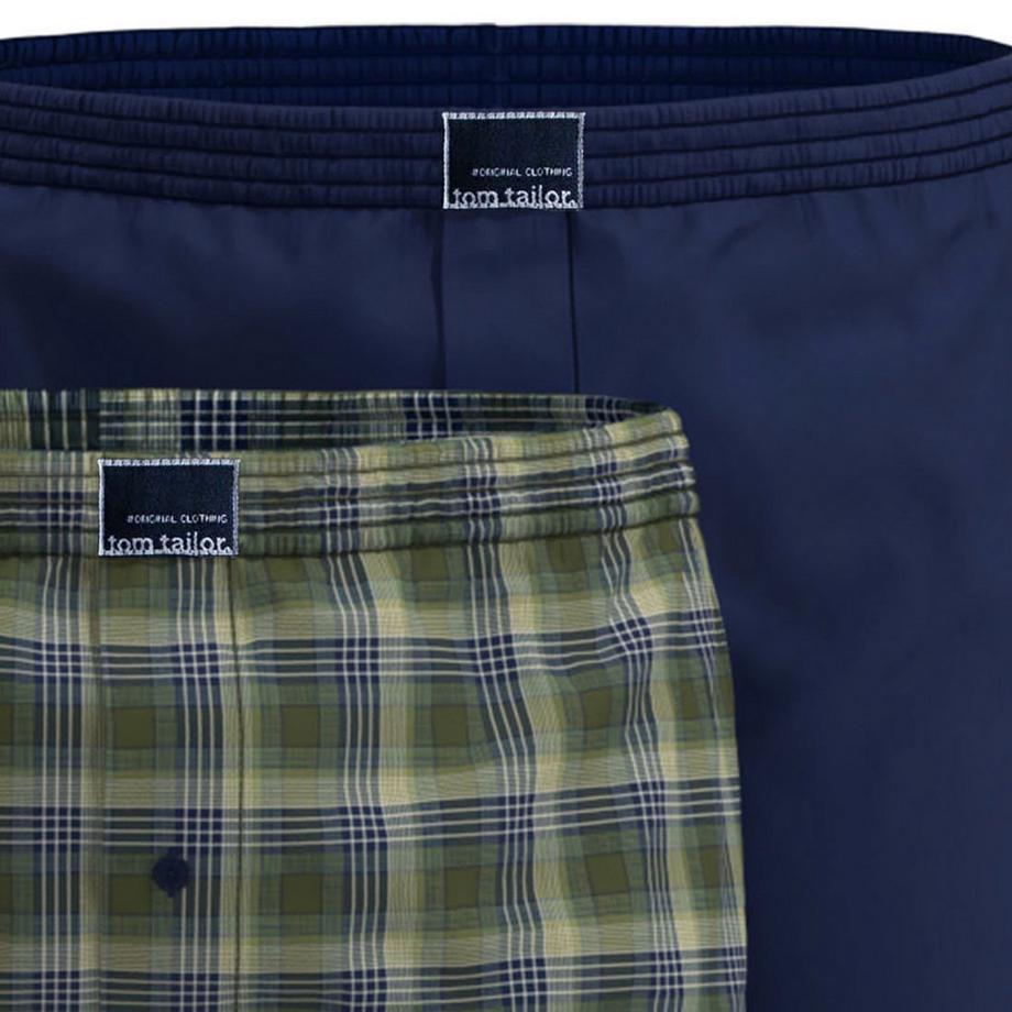 TOM TAILOR  Web-Boxershorts  2er Pack Bequem sitzend-Dakota 