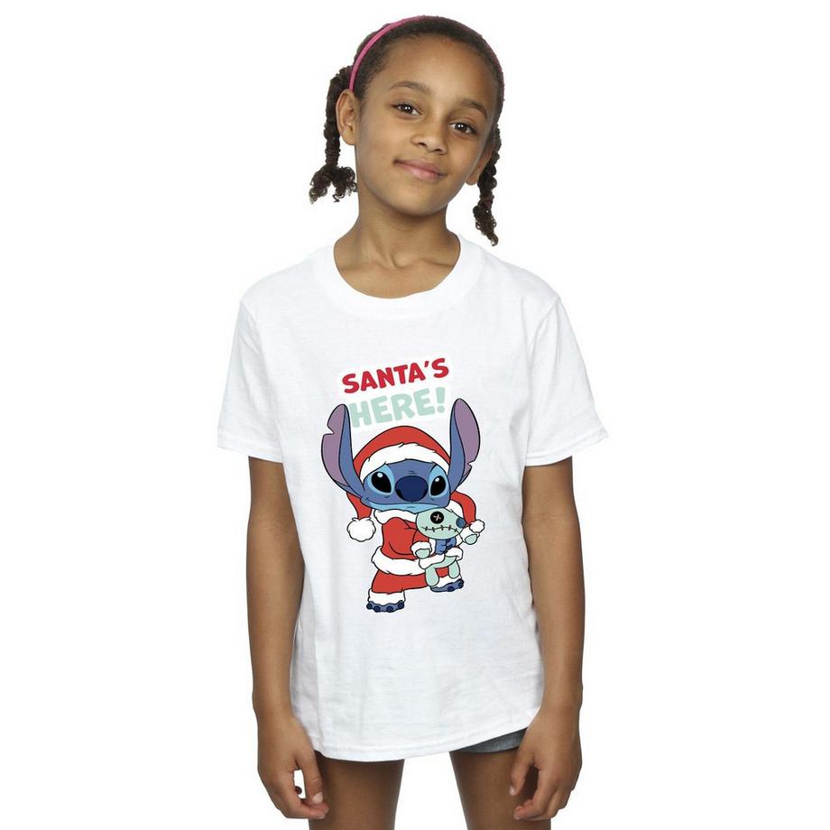 Disney  Tshirt SANTA'S HERE 