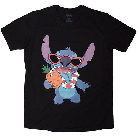 Lilo & Stitch Disney Stitch Ananas T-Shirt Maniche Corte  