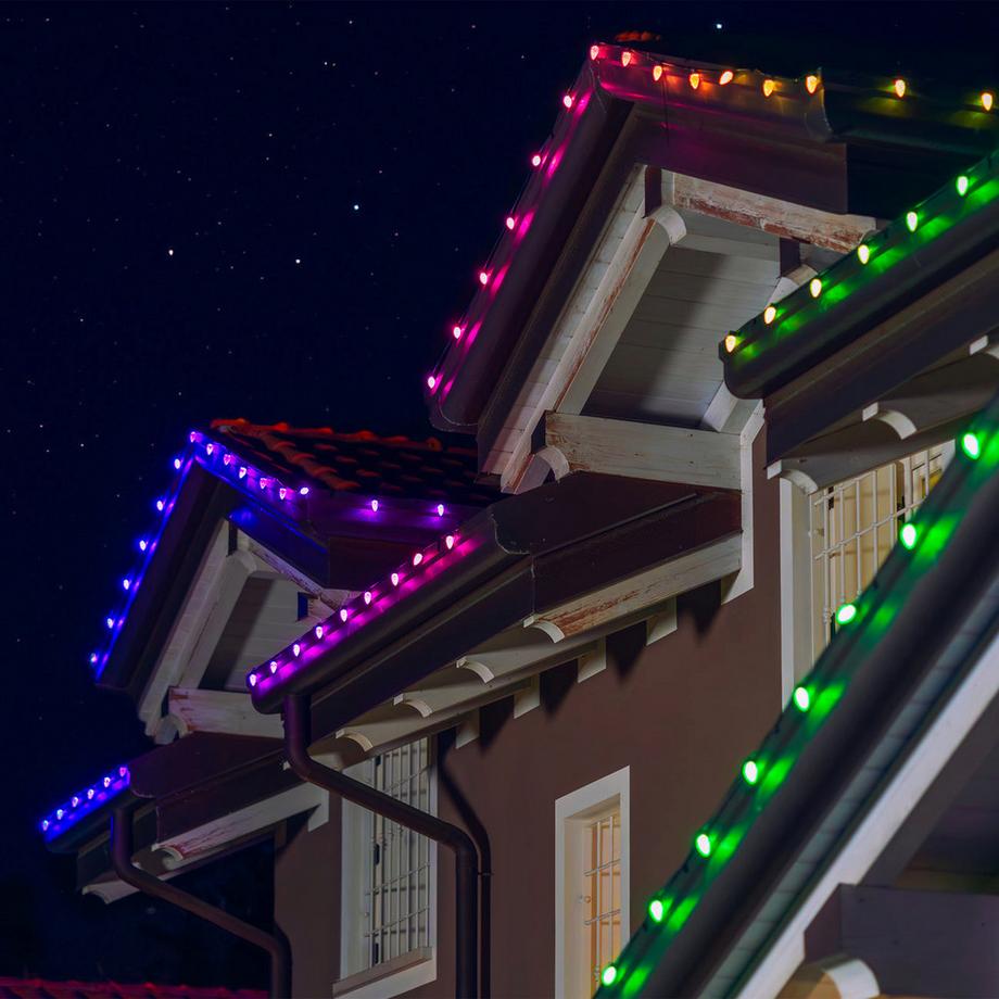 twinkly Lampadine C9 con 40 LED RGB a pigna  