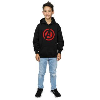 MARVEL  Avenegers Assemble Solid A Logo Kapuzenpullover 