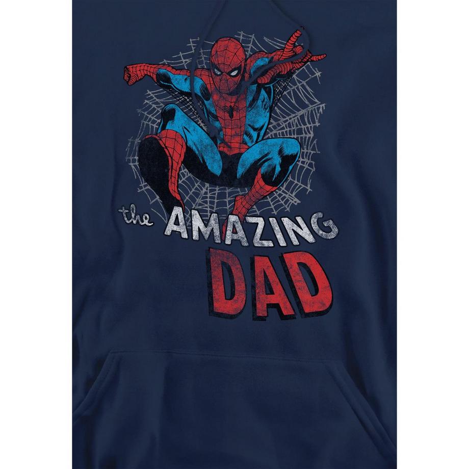 Spider-Man Spider Dad Sweat à Capuche Fête des Pères  