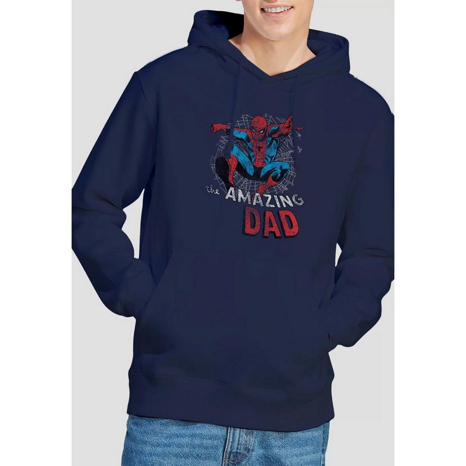 Spider-Man Spider Dad Sweat à Capuche Fête des Pères  