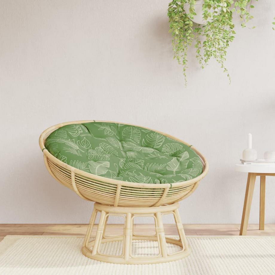 VidaXL Coussin rond tissu  