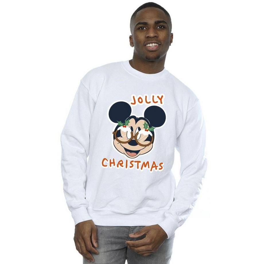 Disney Mickey Mouse Jolly Christmas Sweatshirt  