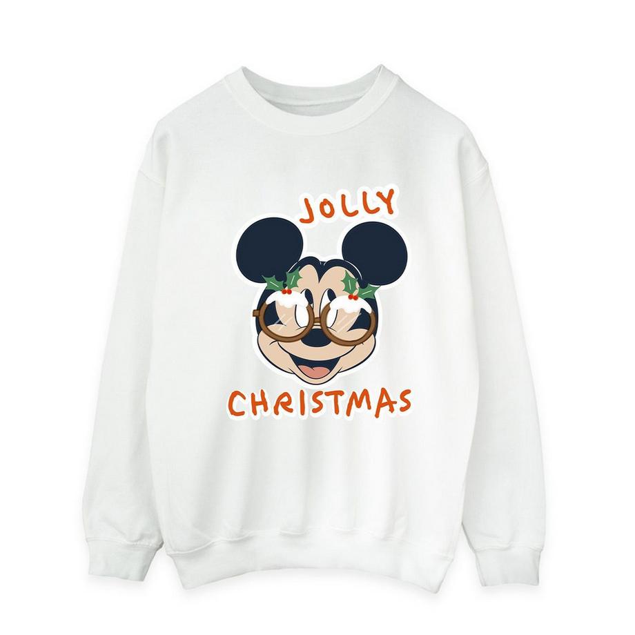 Disney Mickey Mouse Jolly Christmas Sweatshirt  