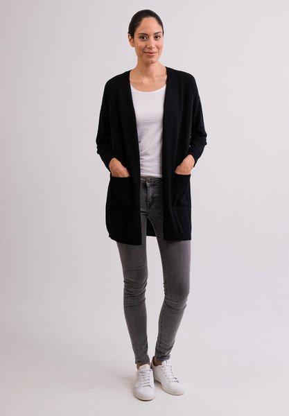 CASH-MERE.CH Kaschmir Long Cardigan  