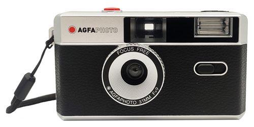 Agfaphoto  Appareil photo argentique compact AgfaPhoto 35mm Silver/Noir - Réutilisable 
