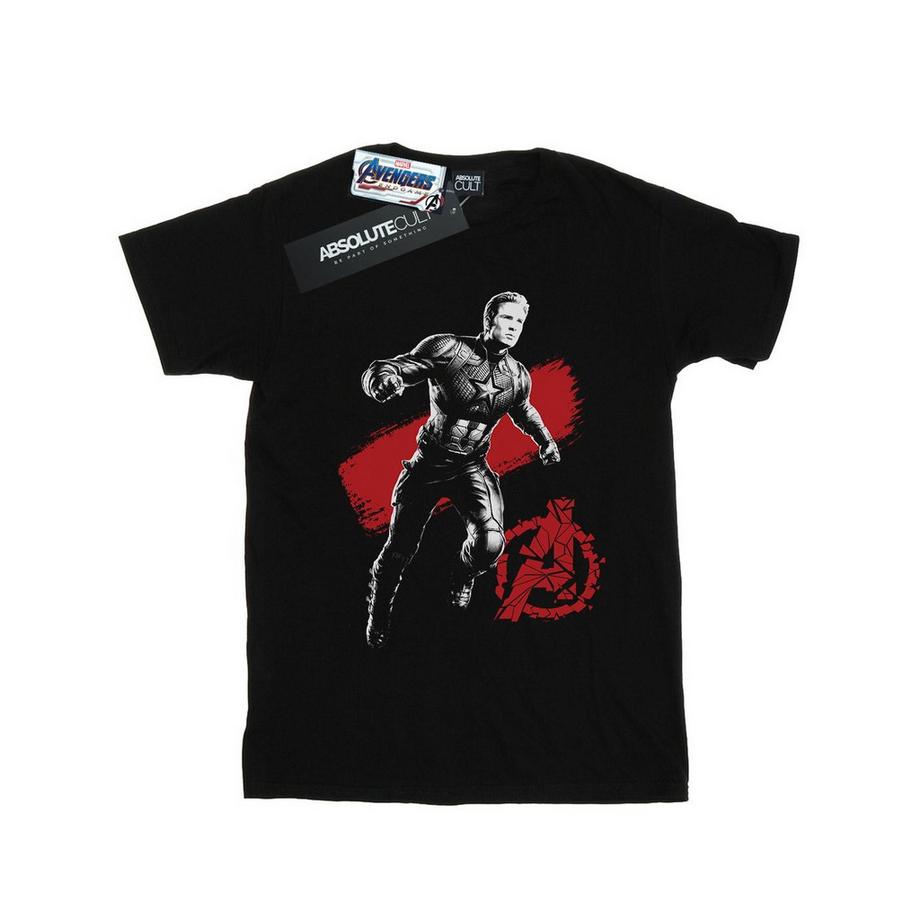 MARVEL Avengers Endgame Captain America T-Shirt Stampa Grafica  
