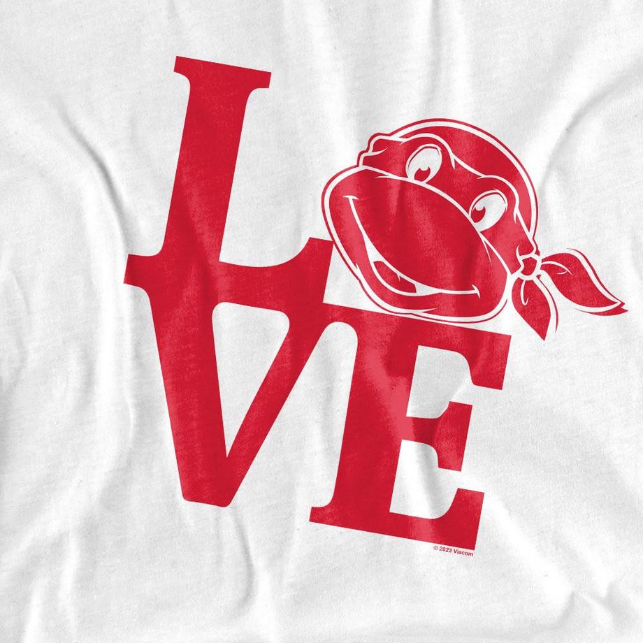 TEENAGE MUTANT NINJA TURTLE  Love Maglietta San Valentino 