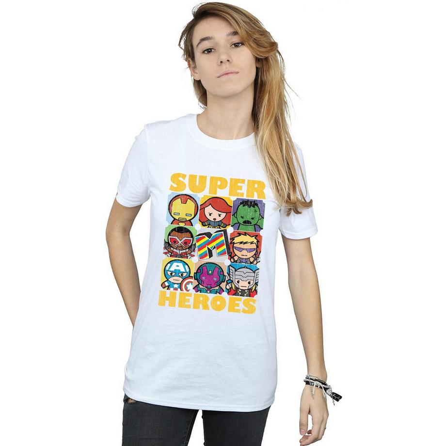 MARVEL Super Heroes T-Shirt Stampata  