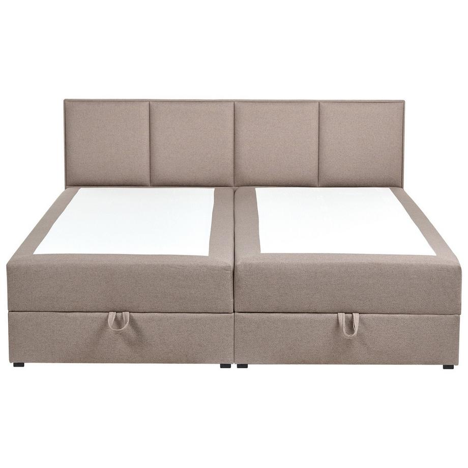 Beliani Divano letto con contenitore en Tessuto Scandinavo BARONET  