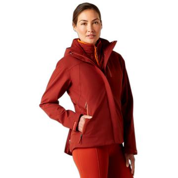 damen wasserfeste jacke mit kapuze h2o