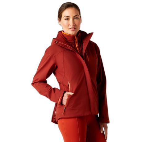 Ariat  damen wasserfeste jacke mit kapuze h2o 