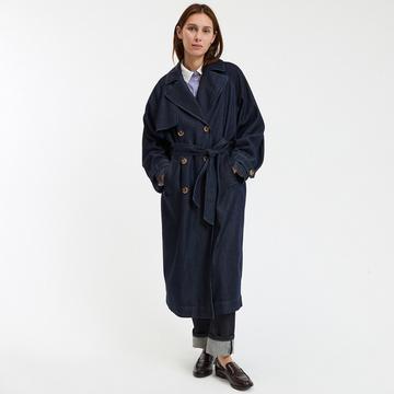 Langer Trenchcoat