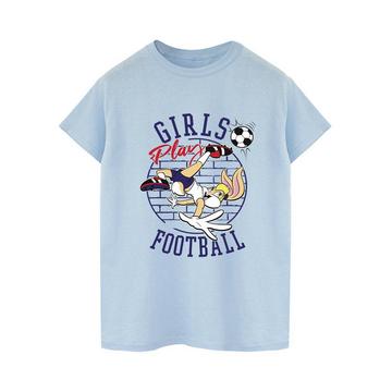 Girls Play Football TShirt