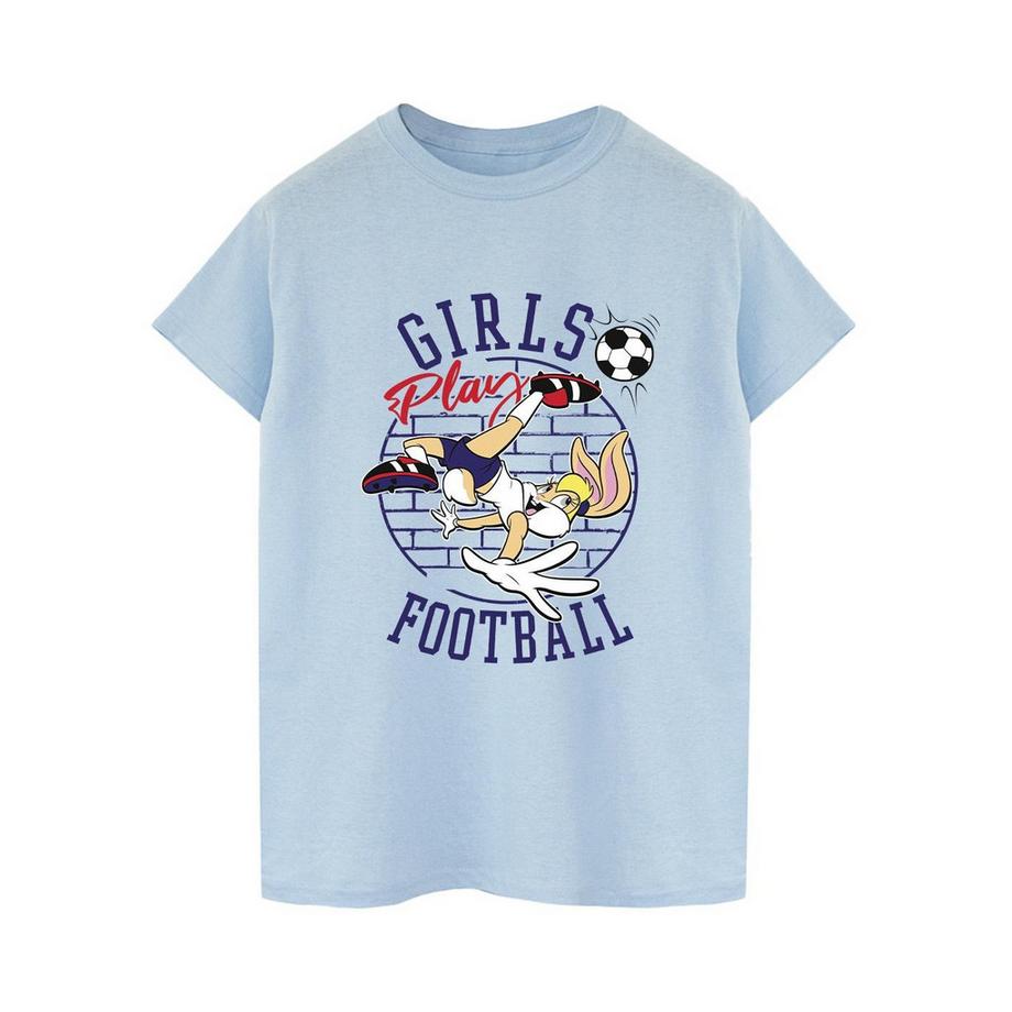 LOONEY TUNES Girls Play Football T-Shirt  
