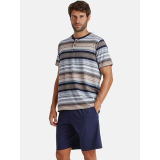 Admas Mackenzie Pyjama Short T-Shirt Rayé  
