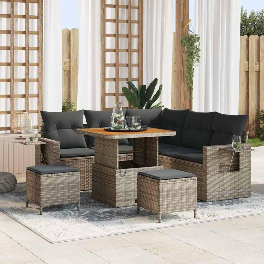 VidaXL Gartenmöbel poly-rattan  