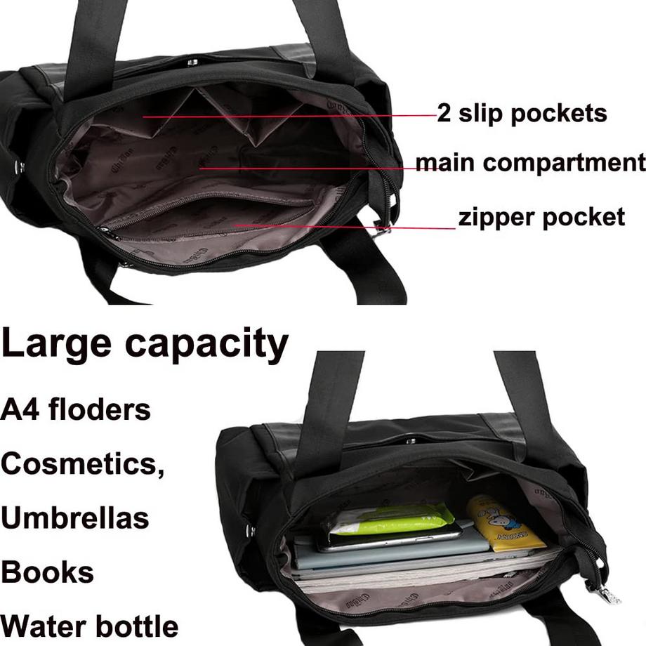 Only-bags.store Multi-Pocket Shopper Tragetasche  