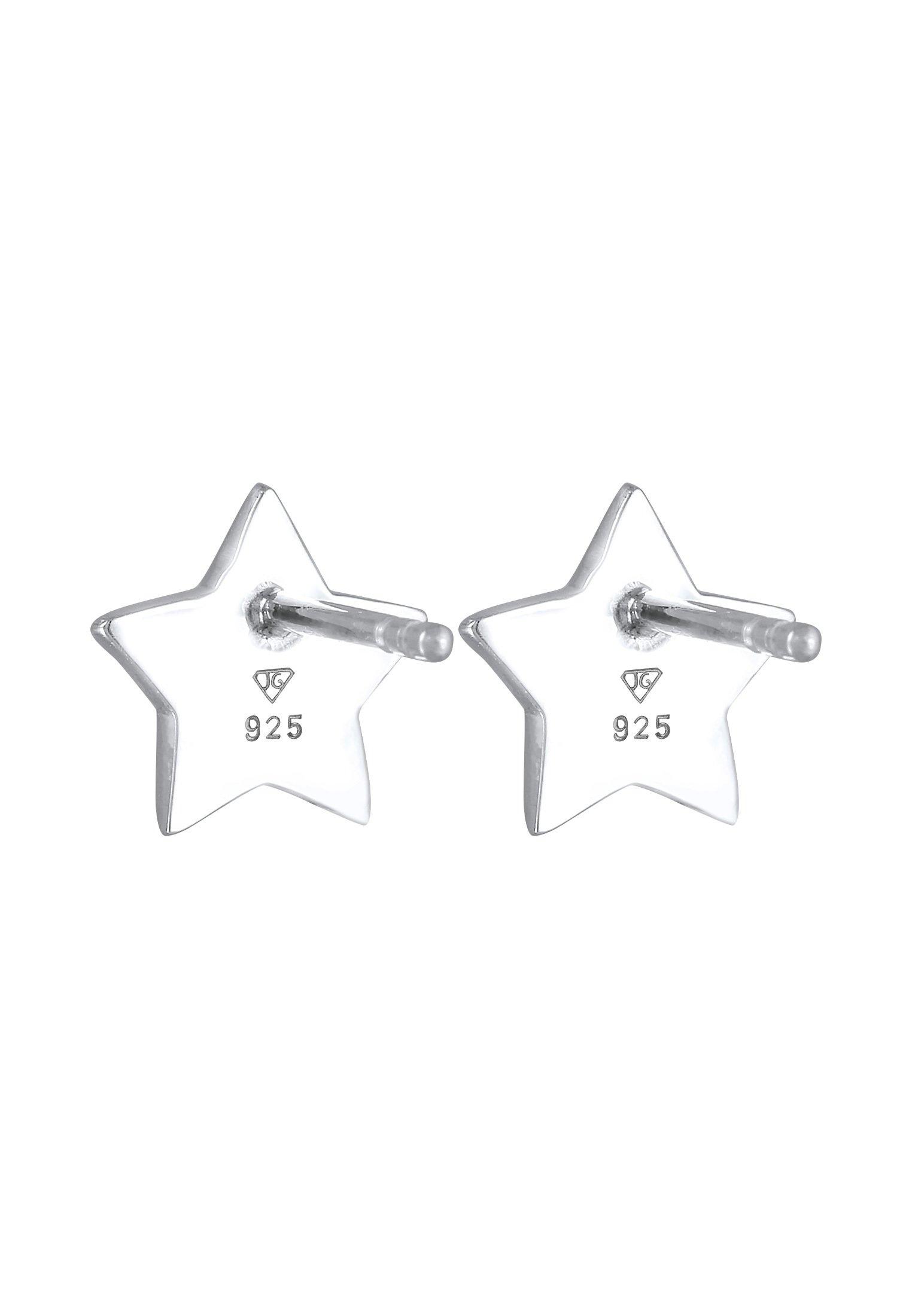 Elli  Boucles d'Oreilles Étoile Astro Tendance Cristal Clous D'oreilles 
