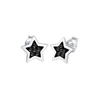Elli  Boucles d'Oreilles Étoile Astro Tendance Cristal Clous D'oreilles 