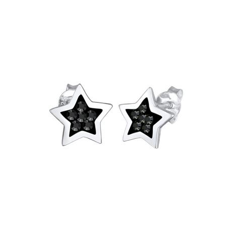 Elli  Boucles d'Oreilles Étoile Astro Tendance Cristal Clous D'oreilles 