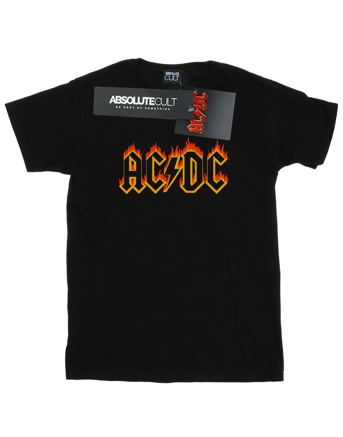 AC/DC  ACDC Flames Logo TShirt 