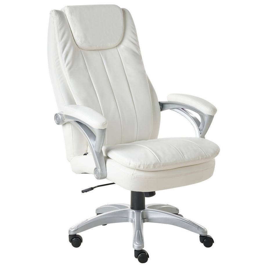 Beliani Fauteuil de bureau en Cuir PU  CHIEF  