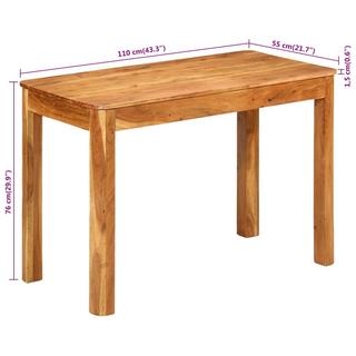 VidaXL Esstisch akazienholz  
