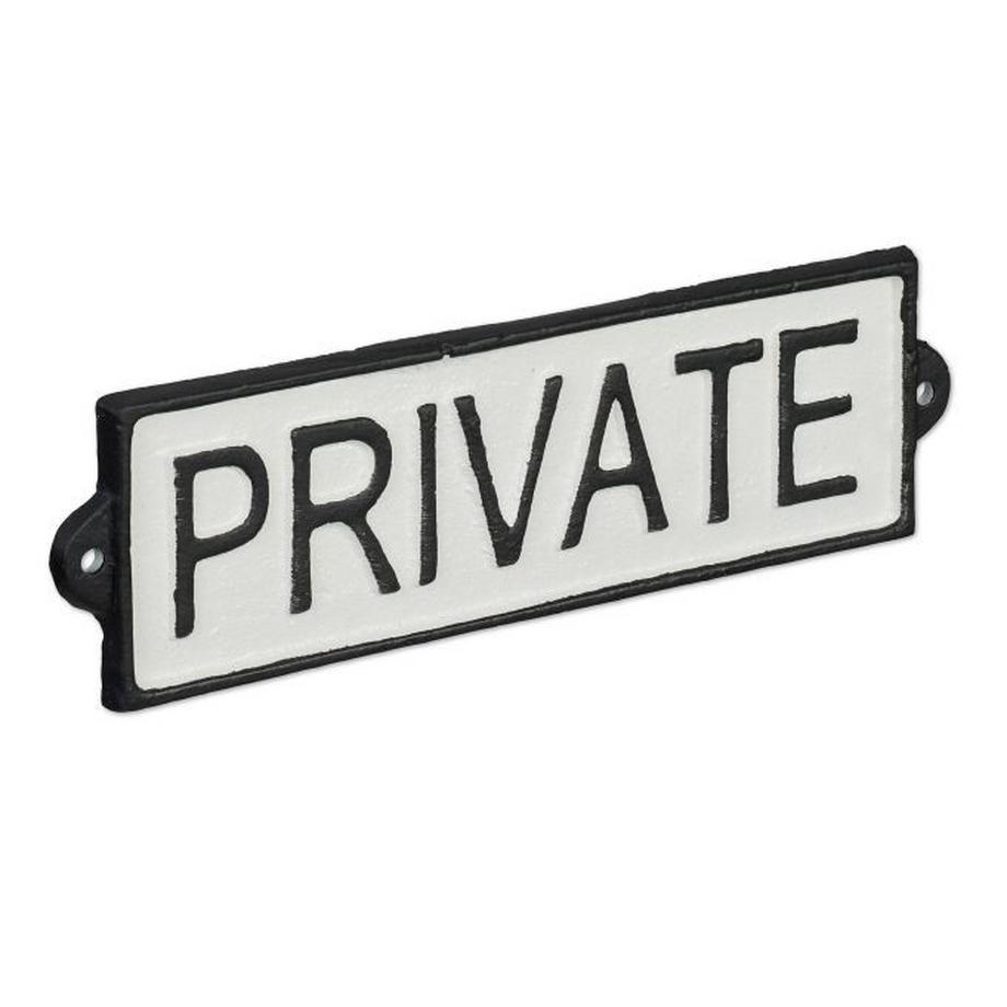 B2X  Privatschild "Privat" 
