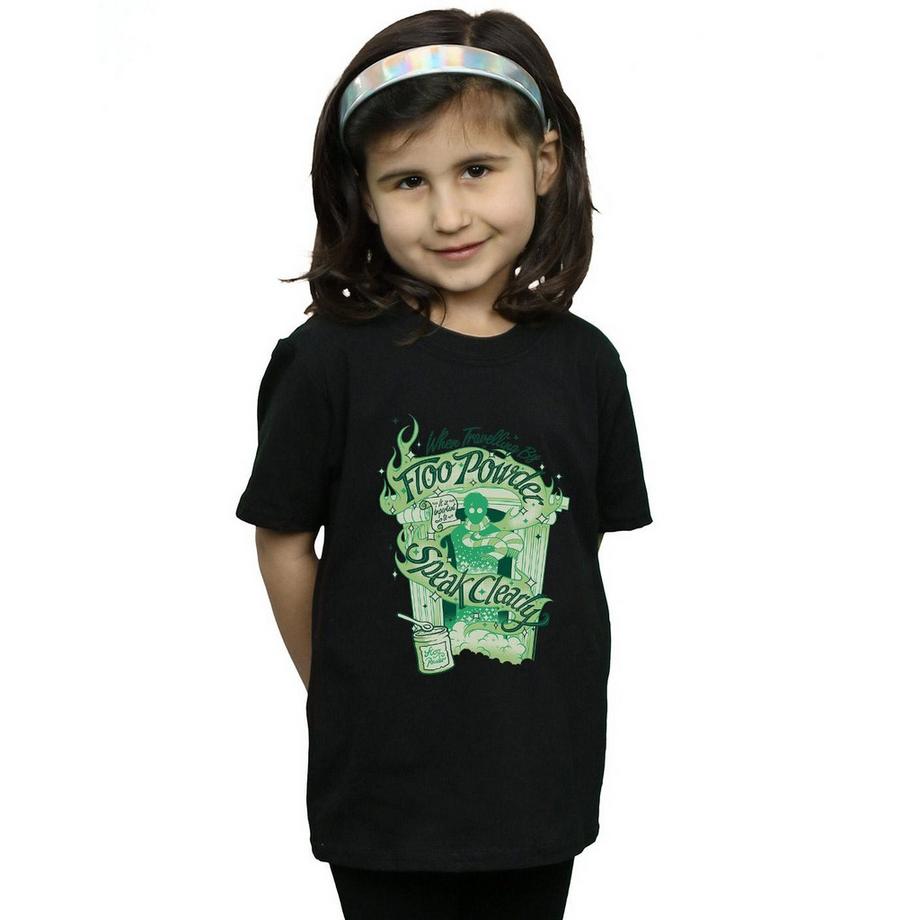 HARRY-POTTER  Tshirt FLOO POWDER 