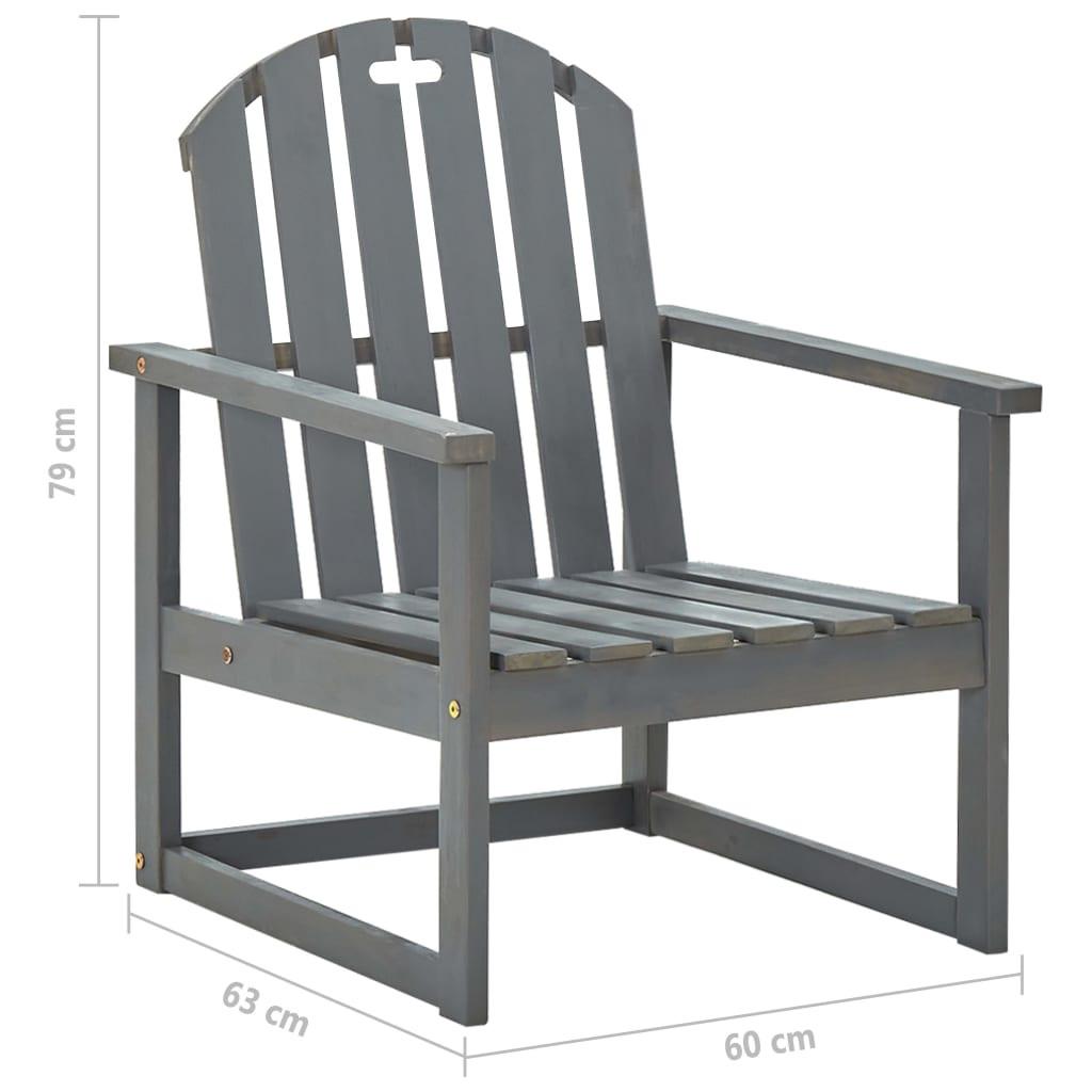 VidaXL sedia da giardino Legno  