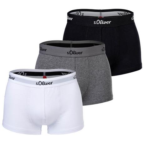 s. Oliver Confezione da 3 Boxer Stretch  