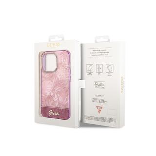 GUESS  Coque pour iPhone 14 Pro Max TPU Jungle 