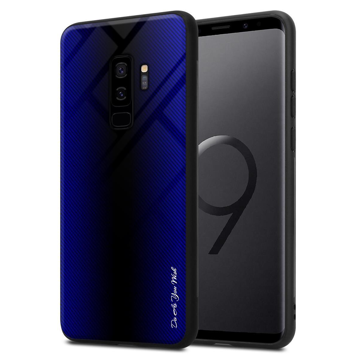 Cadorabo  Hülle für Samsung Galaxy S9 PLUS Streifen Optik 