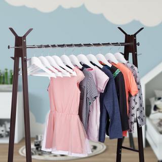 Northix Lot de 20 cintres en bois pour enfants  