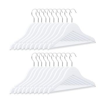 Set di 20 grucce in legno per bambini