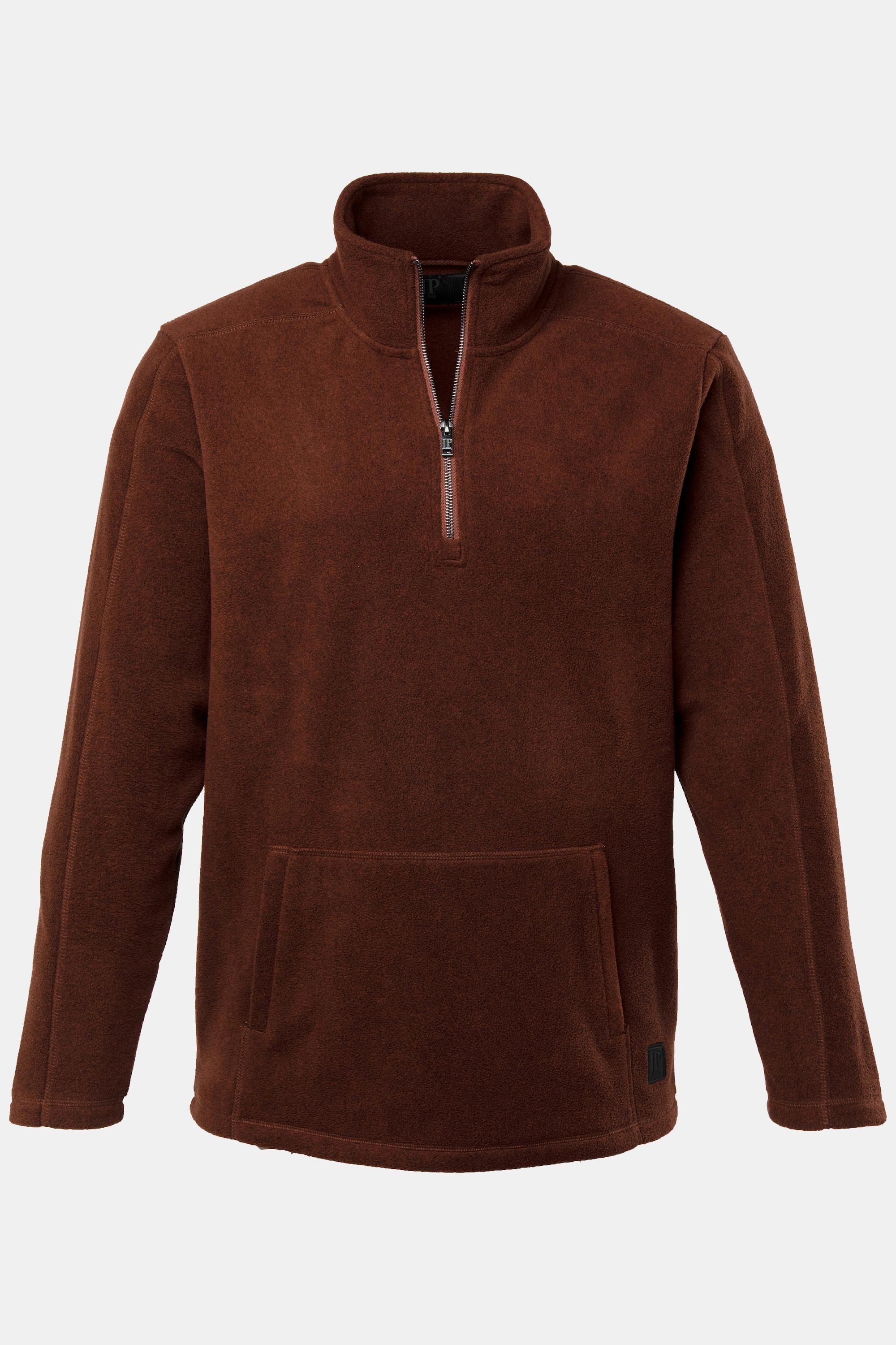JP1880 Fleece Pullover Zippkragen  