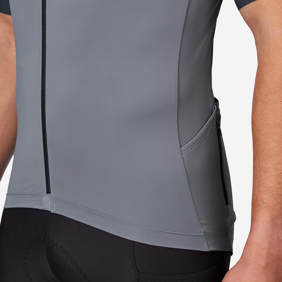 VAN RYSEL  Maillot vélo manches courtes près du corps homme polyester 