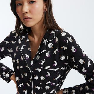 SO'HOME Pyjama à motifs de chats  