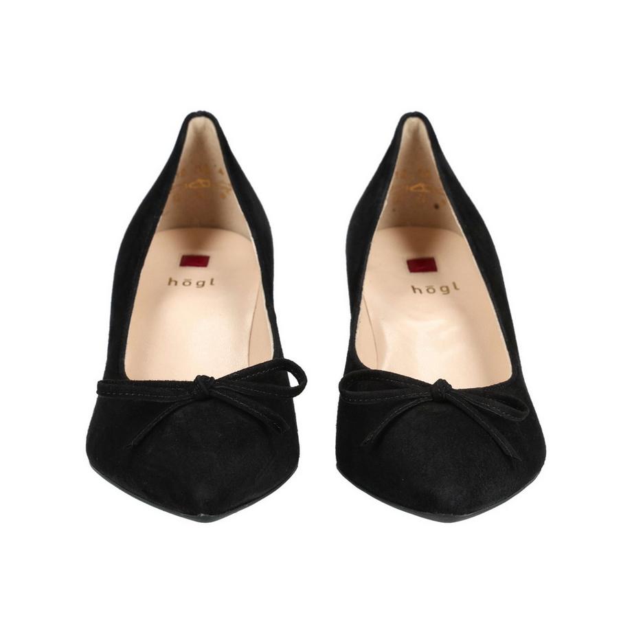 Högl Spitz zulaufende Pumps mit Schleifendetail  
