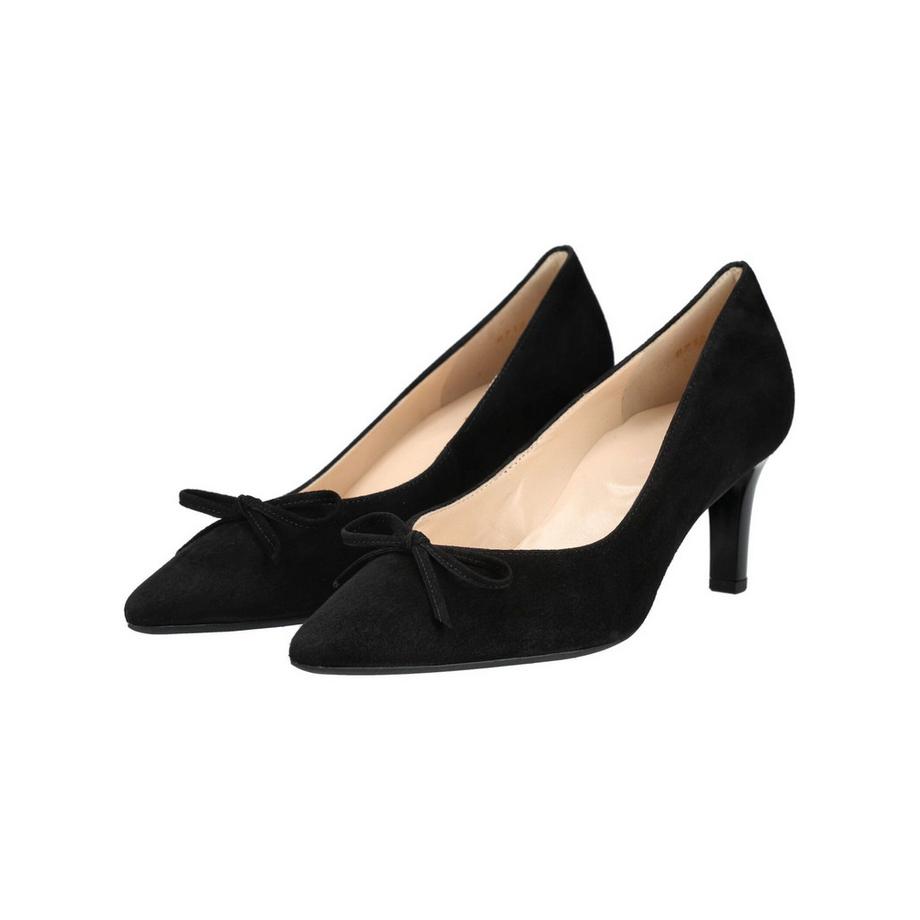 Högl Spitz zulaufende Pumps mit Schleifendetail  